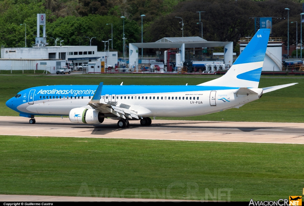 LV-FUA - Boeing 737-8HX - Aerolineas Argentinas