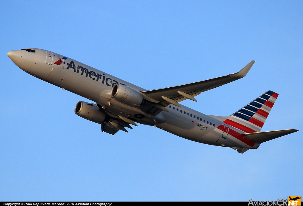 N969AN - Boeing 737-823 - American Airlines