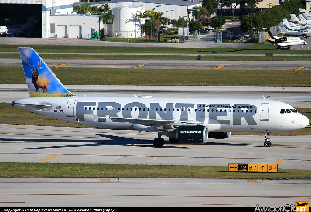 N213FR - Airbus A320-214 - Frontier Airlines