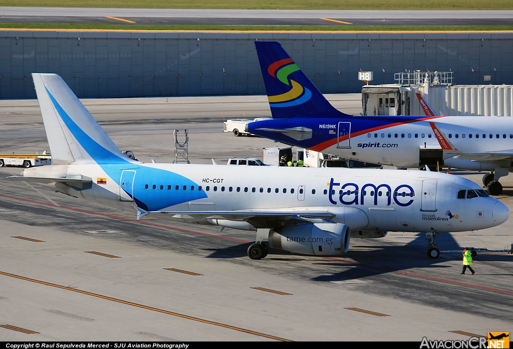 HC-CGT - Airbus A319-132 - TAME