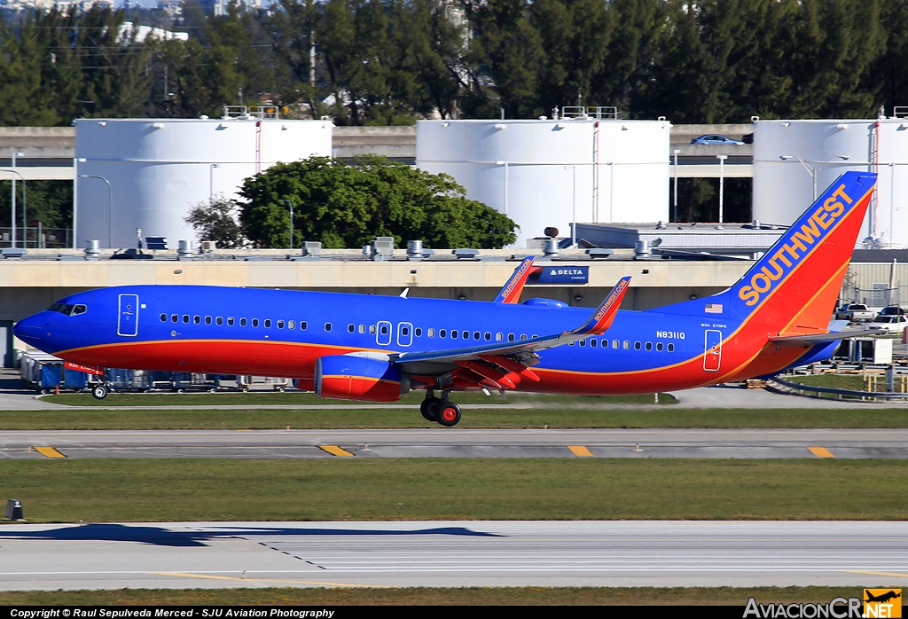 N8311Q - Boeing 737-8H4  - Southwest Airlines
