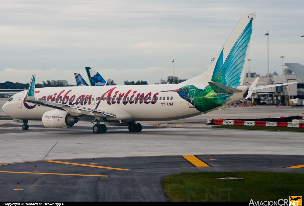 9Y-ANU - Boeing 737-8Q8 - Caribbean Airlines