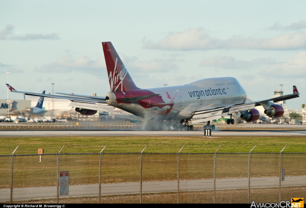 G-VFAB - Boeing 747-4Q8 - Virgin Atlantic