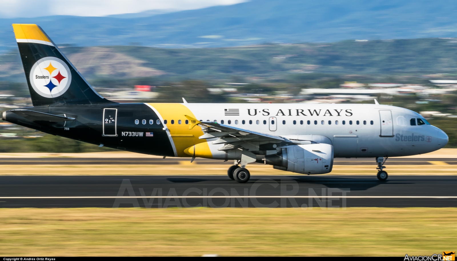 N733UW - Airbus A319-112 - US Airways