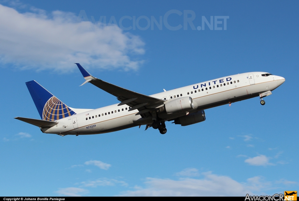 N73259 - Boeing 737-824 - United Airlines