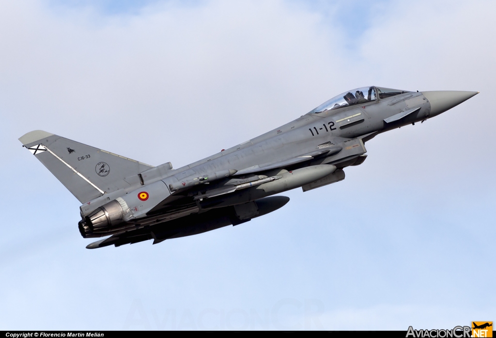 C.16-33 - Eurofighter Typhoon - España - Ejército del Aire