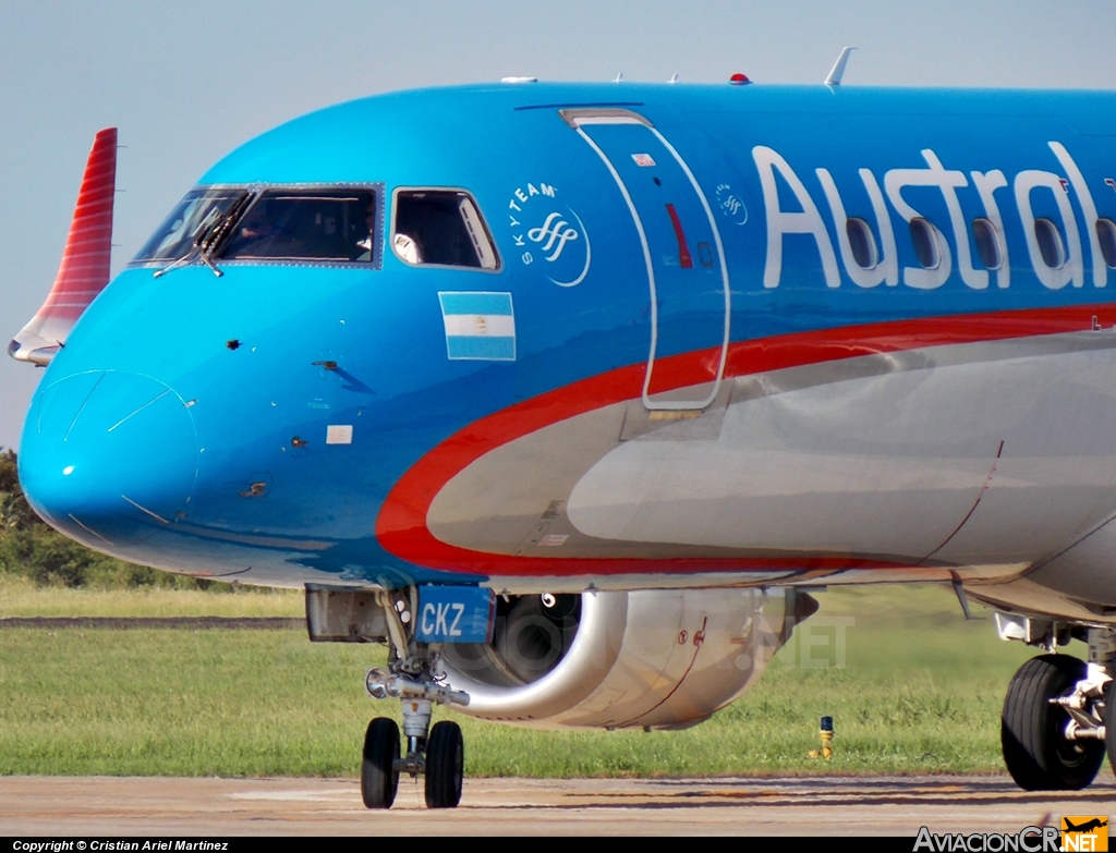 LV-CKZ - Embraer ERJ-190-100AR - Austral Líneas Aéreas