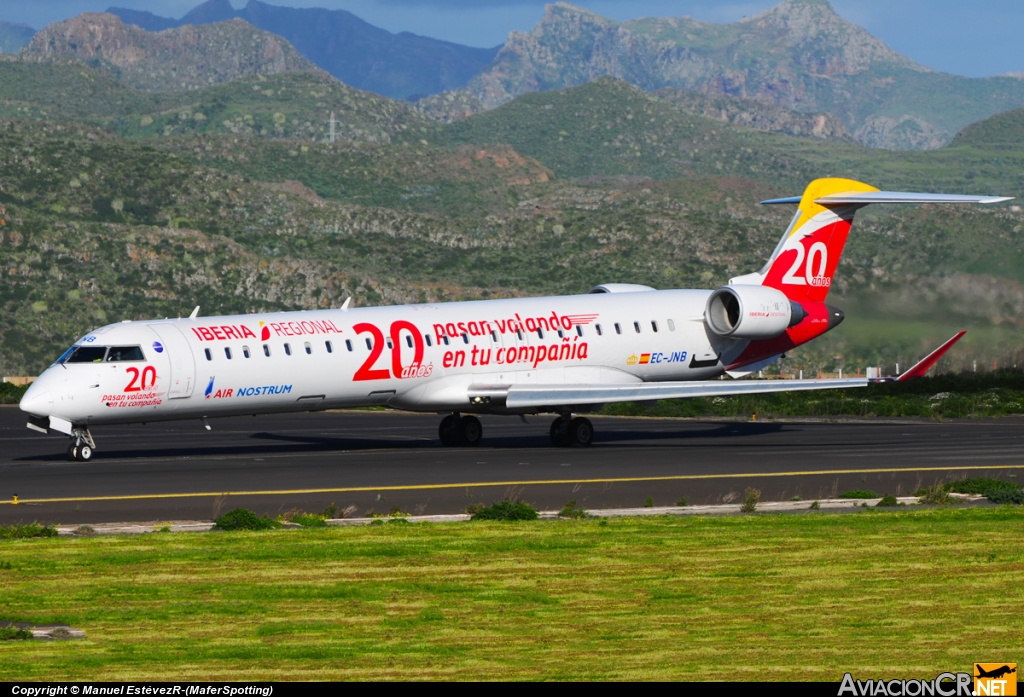 EC-JNB - Bombardier CRJ-900ER - Iberia Regional (Air Nostrum)