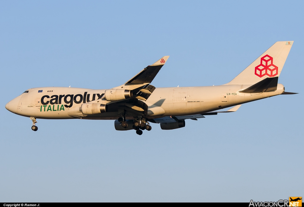 LX-YCV - Boeing 747-4R7F/SCD - Cargolux Italy