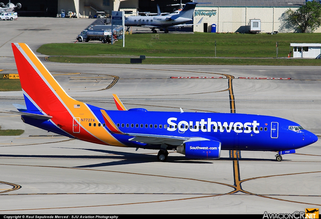 N7727A - Boeing 737-76N - Southwest Airlines