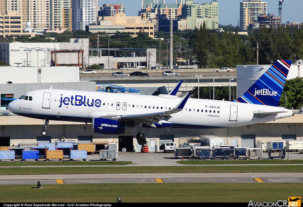 N821JB - Airbus A320-232 - Jetblue