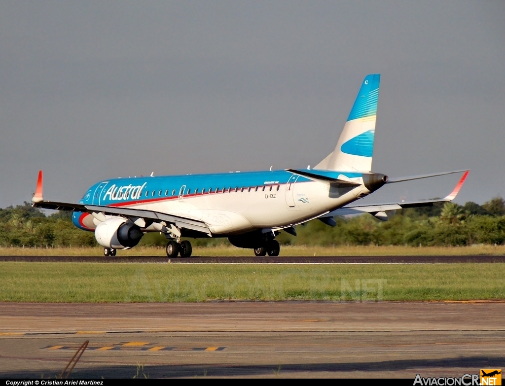 LV-CKZ - Embraer ERJ-190-100AR - Austral Líneas Aéreas