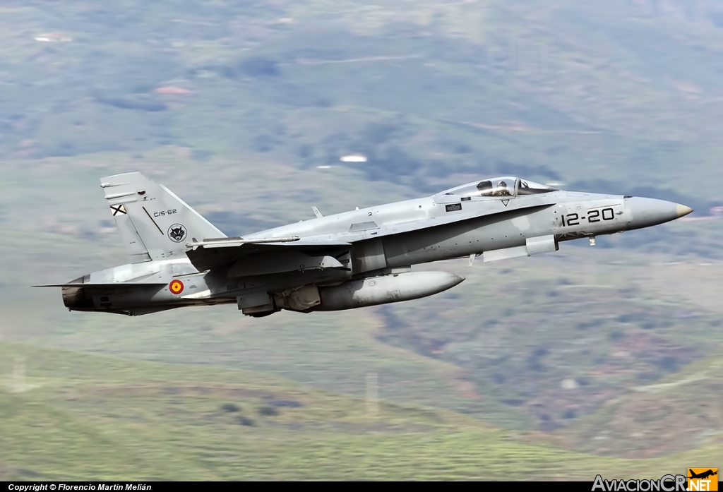 C.15-62 - McDonnell Douglas F/A-18A Hornet - España - Ejército del Aire