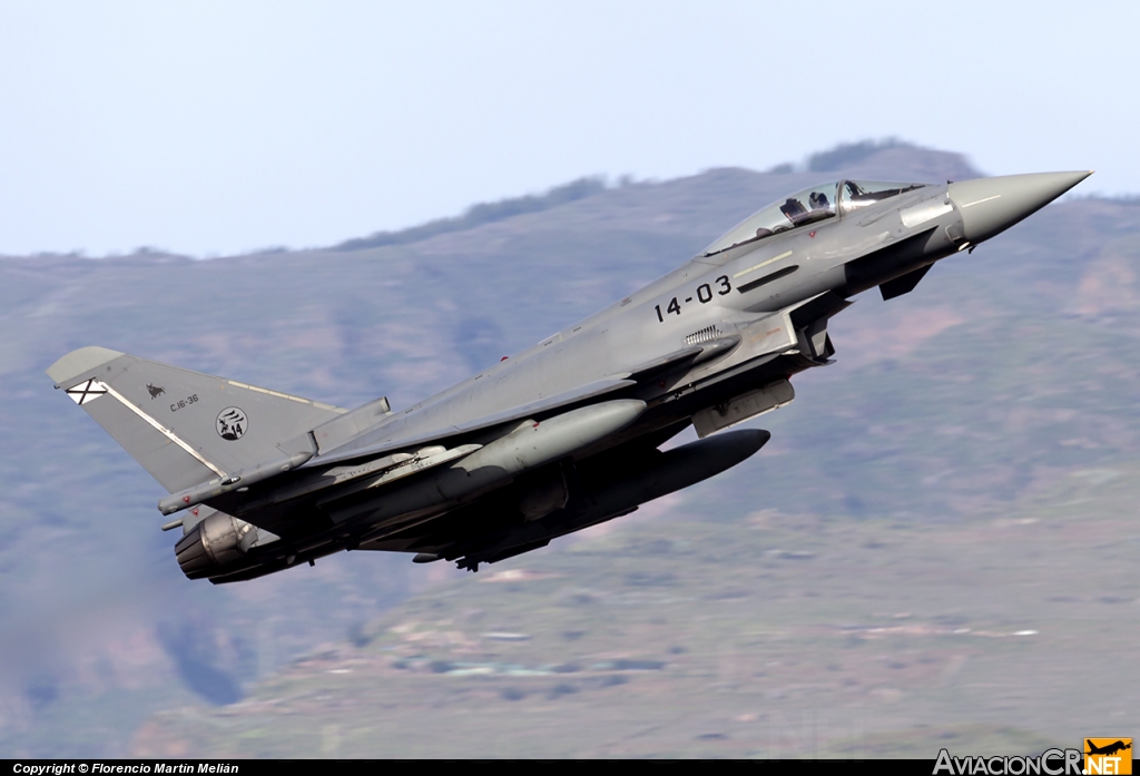 C.16-36 - Eurofighter Typhoon - España - Ejército del Aire