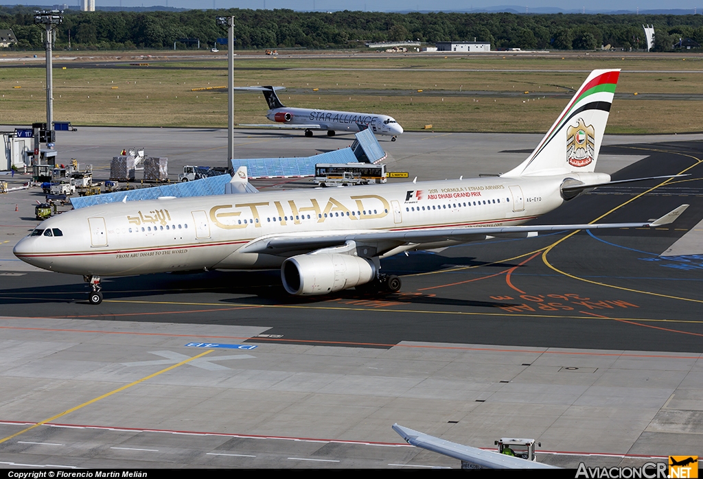 A6-EYO - Airbus A330-243 - Etihad Airways