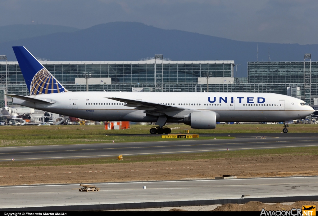 N778UA - Boeing 777-222 - United Airlines