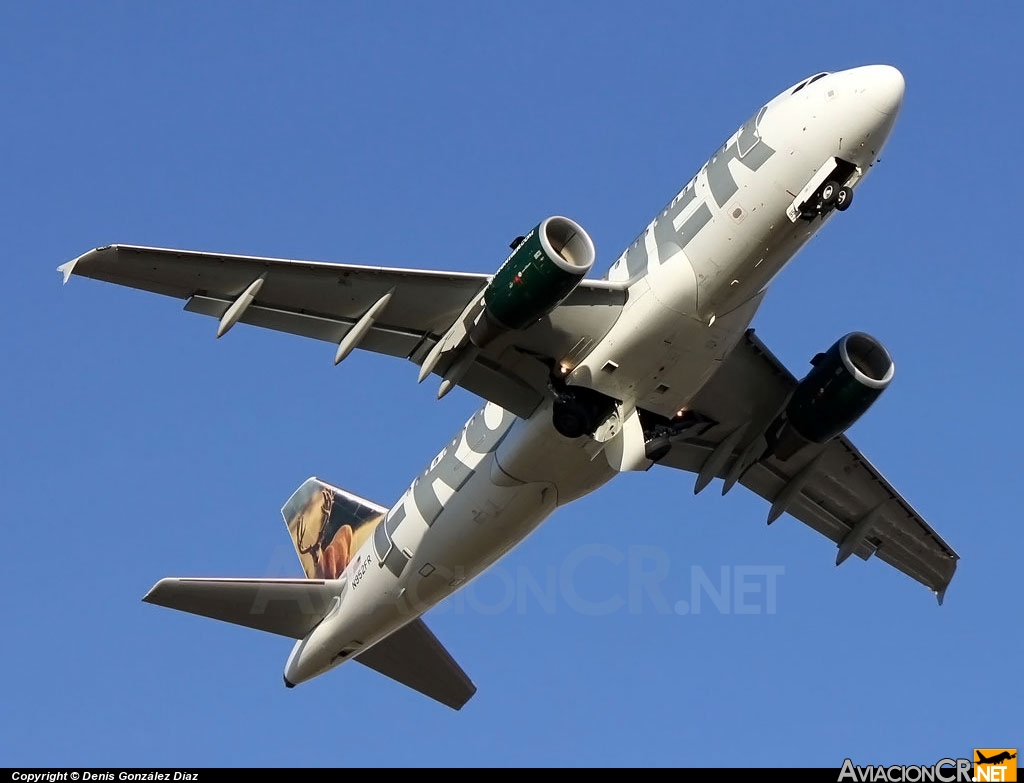 N952FR - Airbus A319-112 - Frontier Airlines