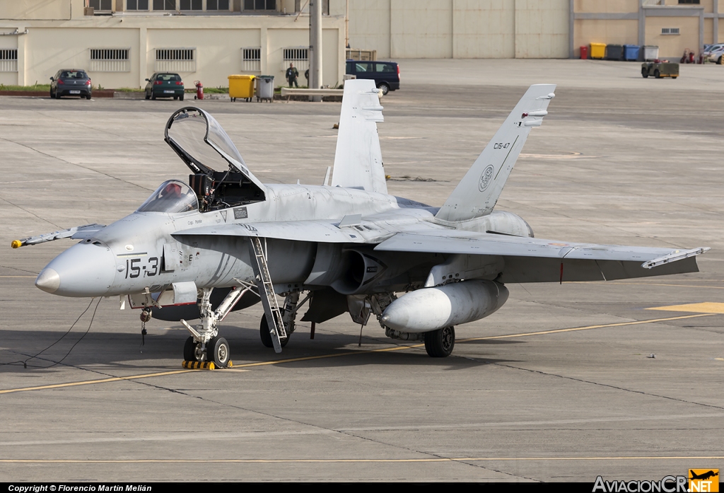 C.15-47 - McDonnell Douglas F/A-18A Hornet - España - Ejército del Aire