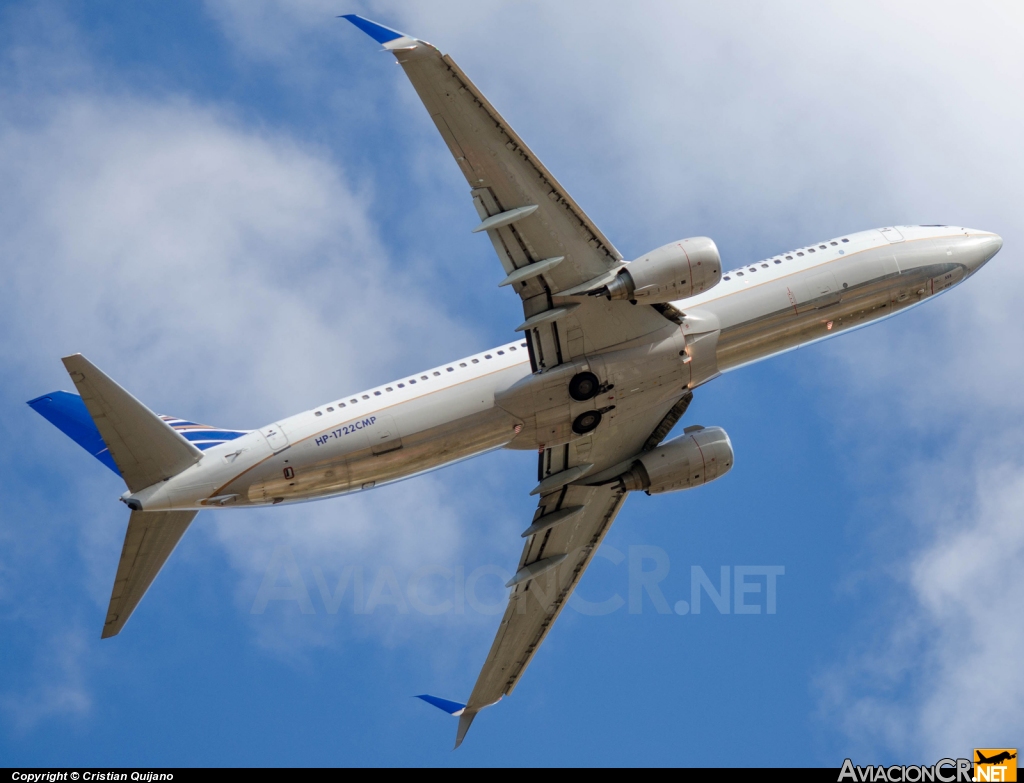 HP-1722CMP - Boeing 737-8V3 - Copa Airlines