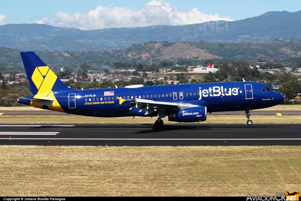 N775JB - Airbus A320-232 - Jet Blue