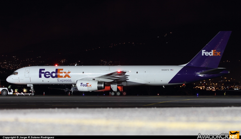 N926FD - Boeing 757-2S7 - FedEx