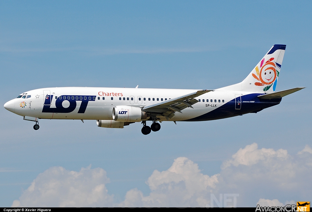 SP-LLK - Boeing 737-4Q8 - LOT Charters