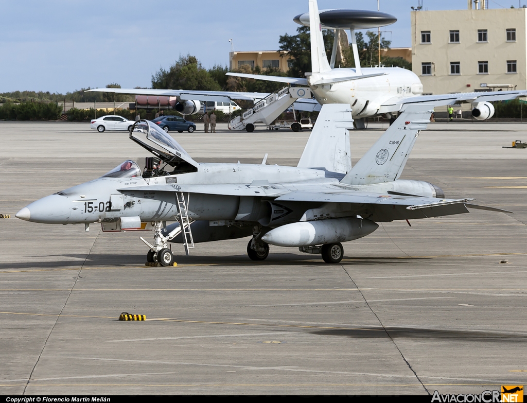 C.15-15 - McDonnell Douglas F/A-18 Hornet - Fuerza Aérea Espanola