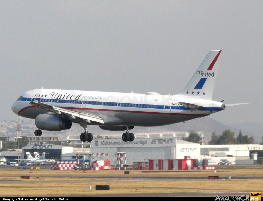 N475UA - Airbus A320-232 - United Airlines