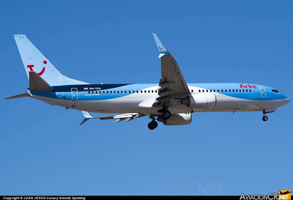 PH-TFD - Boeing 737-86N - ArkeFly