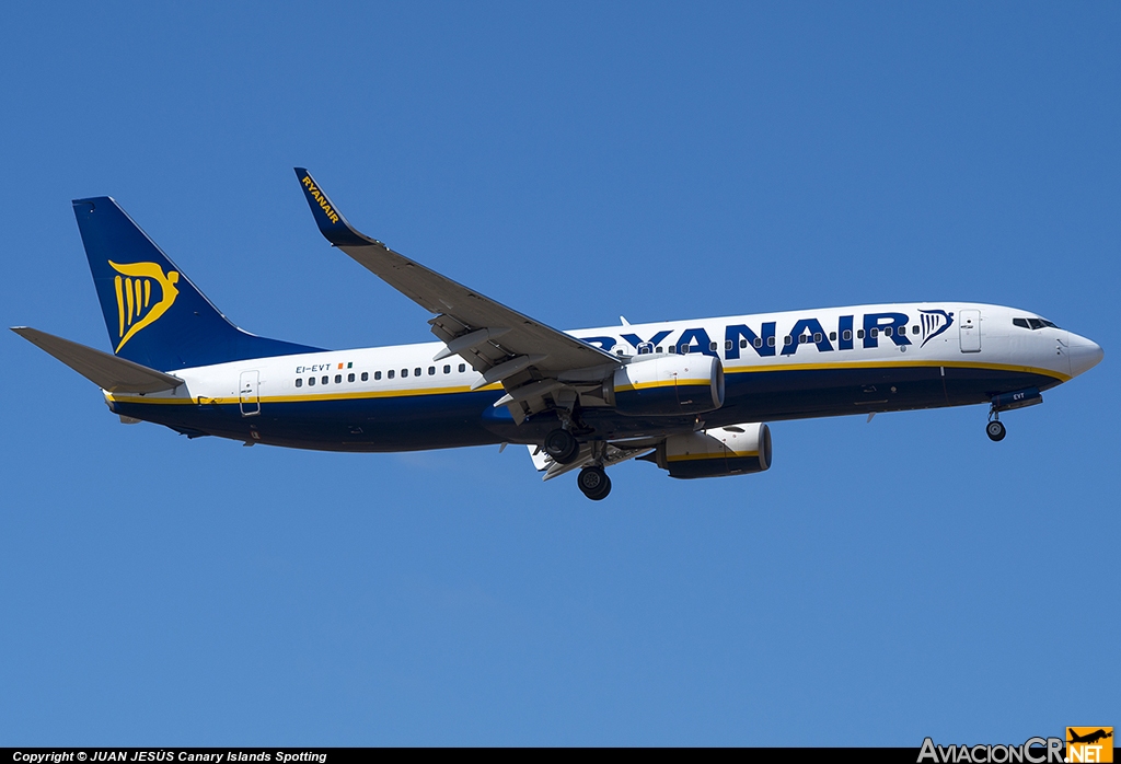 EI-EVT - Boeing 737-8AS - Ryanair