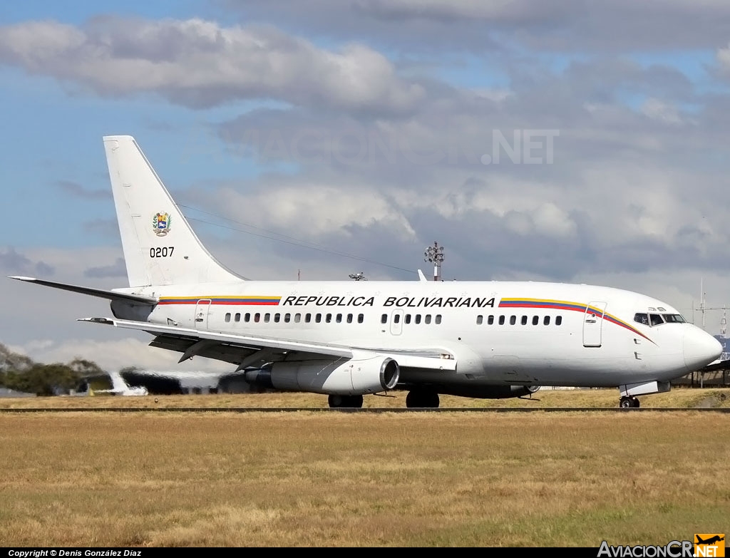 0207 - Boeing 737-2N1(Adv) - Fuerza Aérea Venezolana