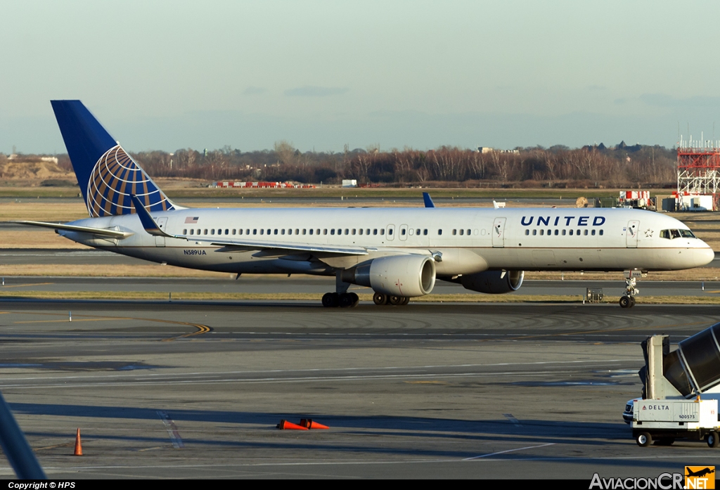 N589UA - Boeing 757-222/ET - United Airlines