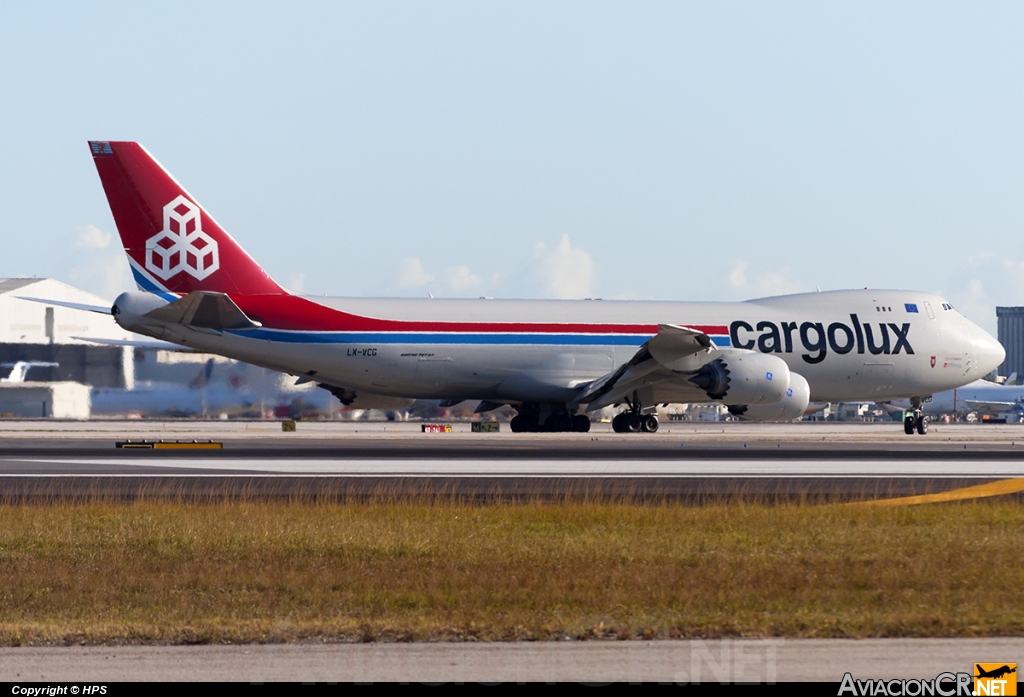 LX-VCG - Boeing	747-8R7F - Cargolux Airlines International