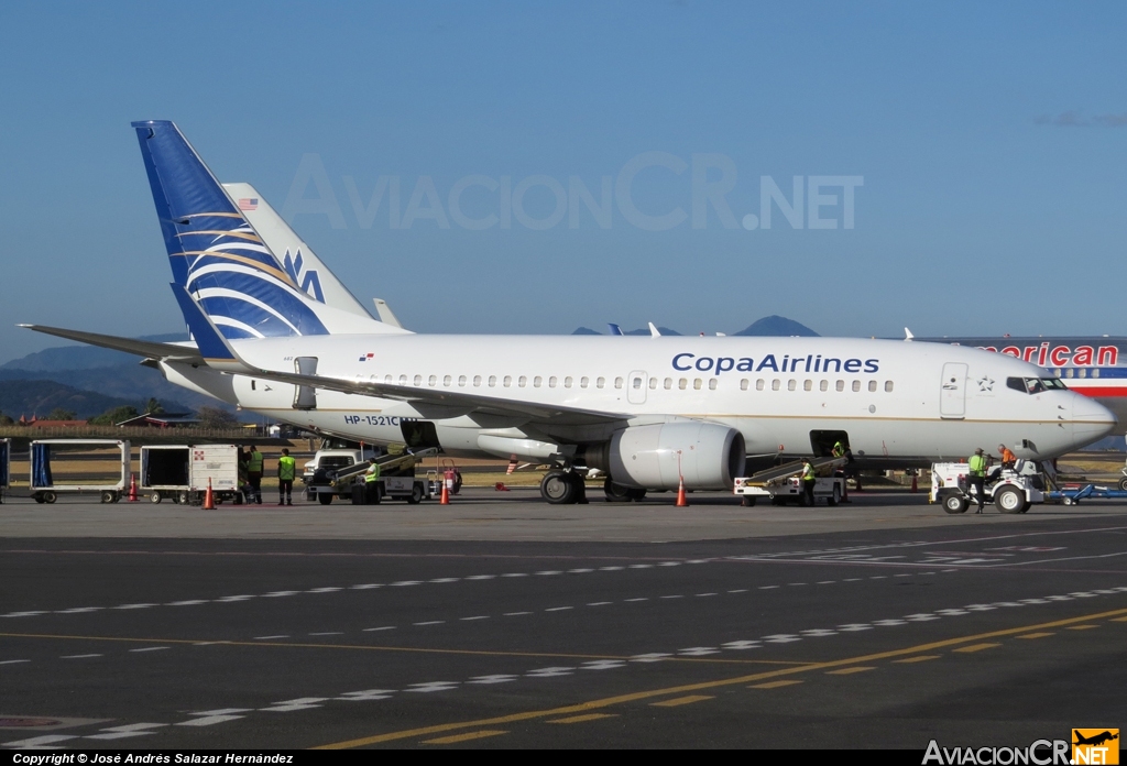 HP-1521CMP - Boeing 737-7V3 - Copa Airlines