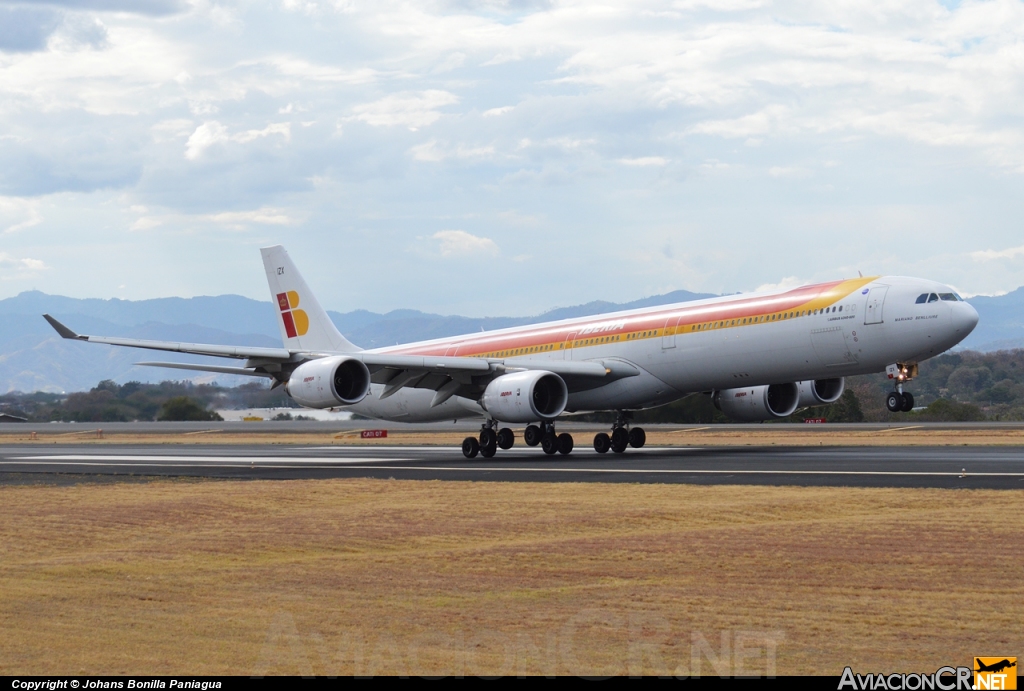 EC-IZX - Airbus A340-642 - Iberia