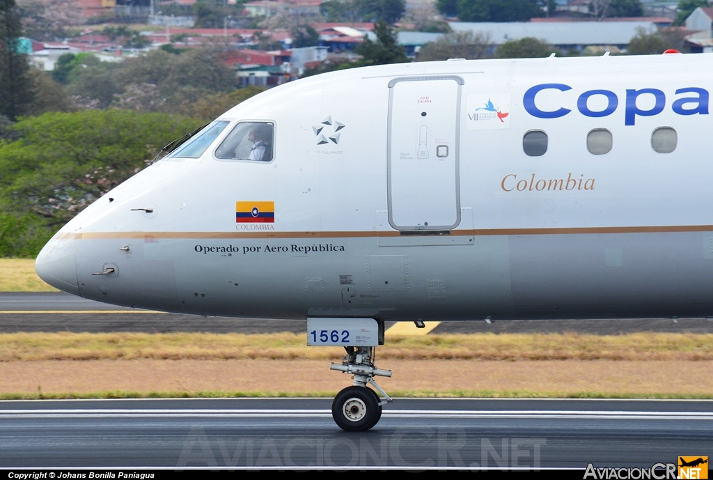 HP-1562CMP - Embraer 190-100IGW - Copa Airlines
