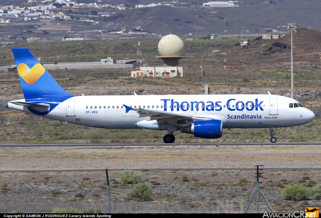 OY-VKS - Airbus A320-214 - Thomas Cook Airlines Scandinavia