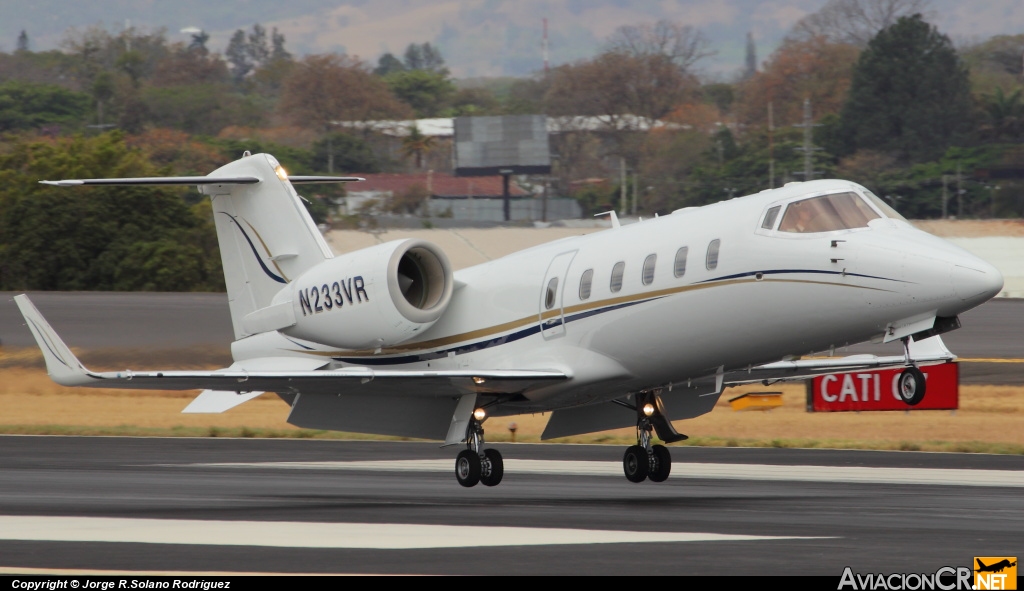 N233VR - Learjet 60 - Privado