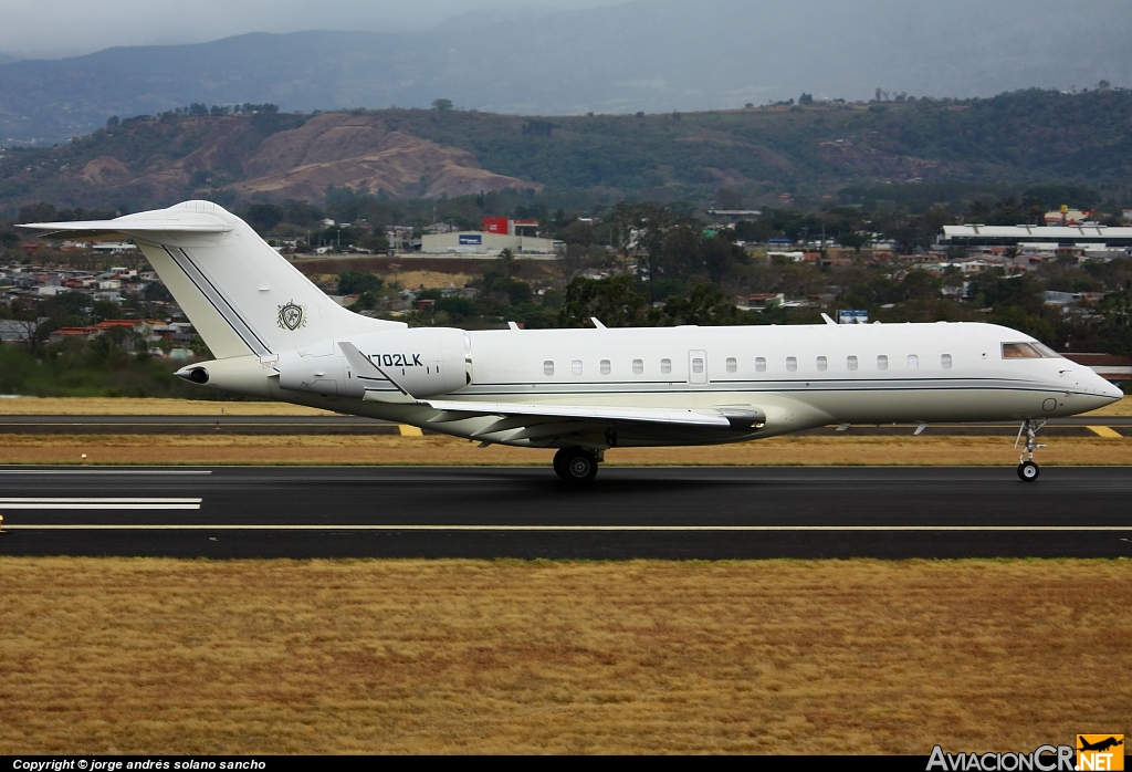 N702LK - Bombardier BD-700-1A11 Global 5000 - Privado