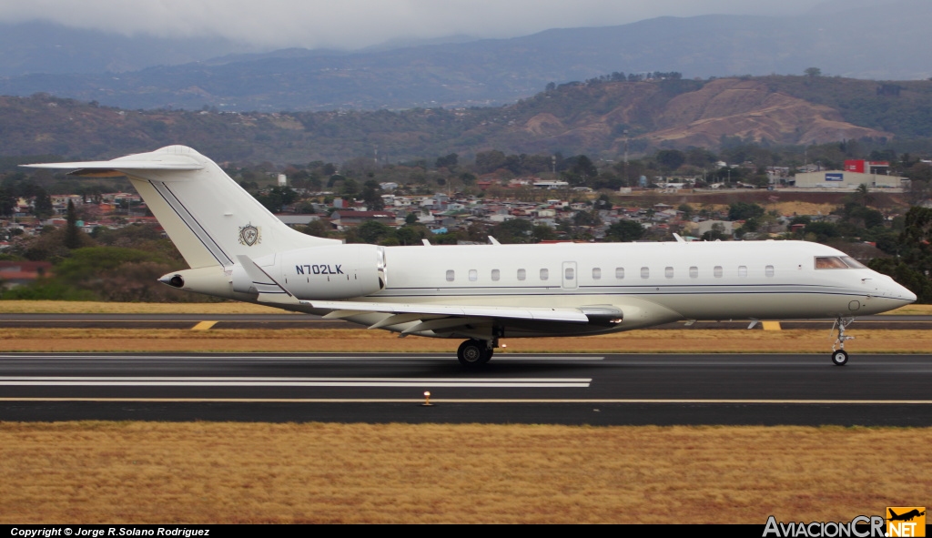 N702LK - Bombardier BD-700-1A11 Global 5000 - Privado