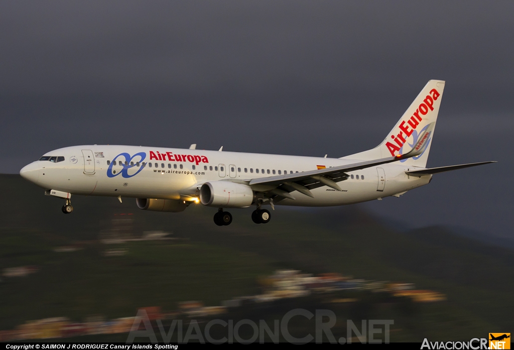 EC-LVR - Boeing 737-85P - Air Europa