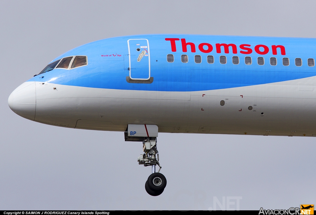 G-OOBP - Boeing 757-2G5 - Thomson Airways