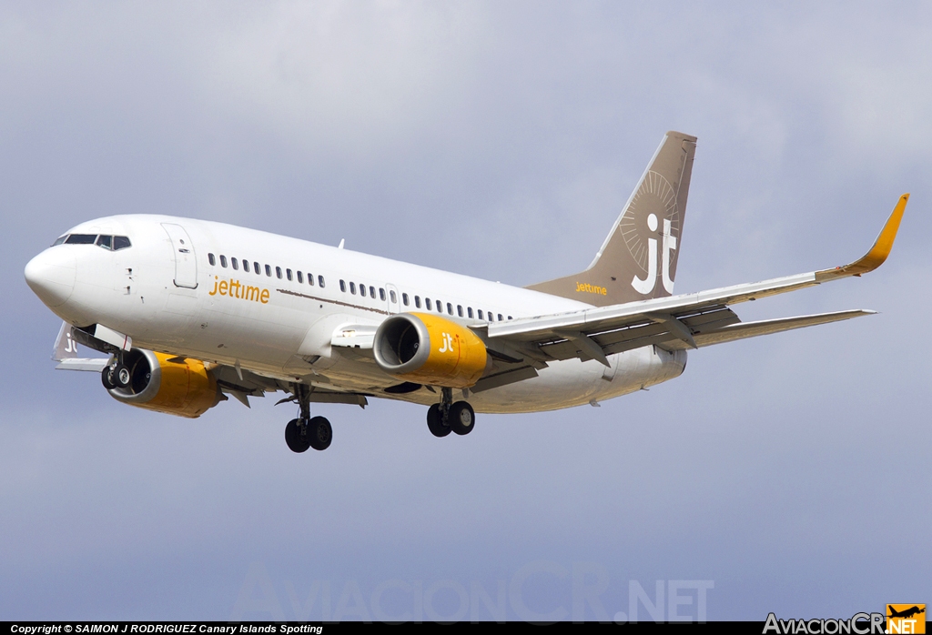 OY-JTE - Boeing 737-3L9 - Jettime