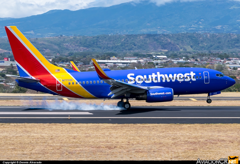 N7708E - Boeing 737-76N - Southwest Airlines