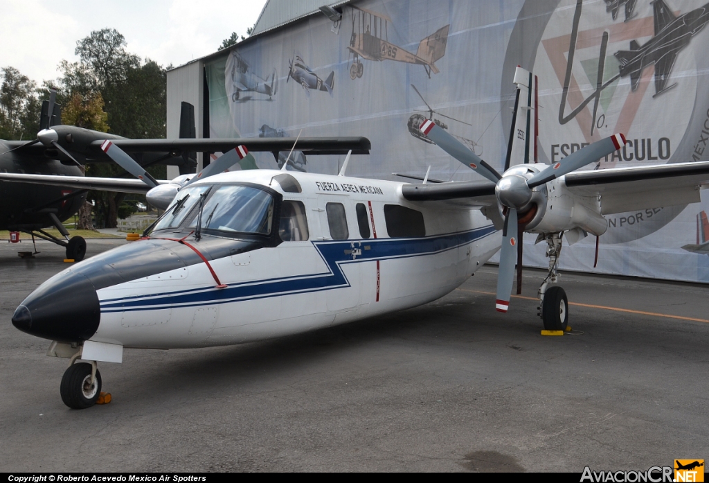 3932 - Rockwell 690A Turbo Commander - Fuerza Aerea Mexicana