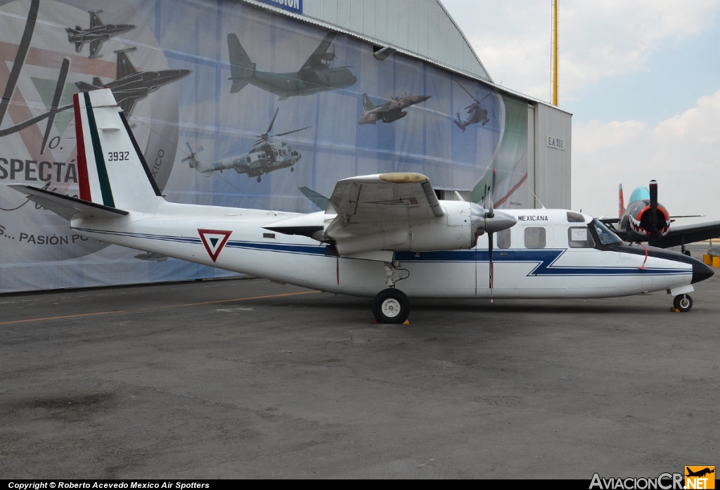 3932 - Rockwell 690A Turbo Commander - Fuerza Aerea Mexicana