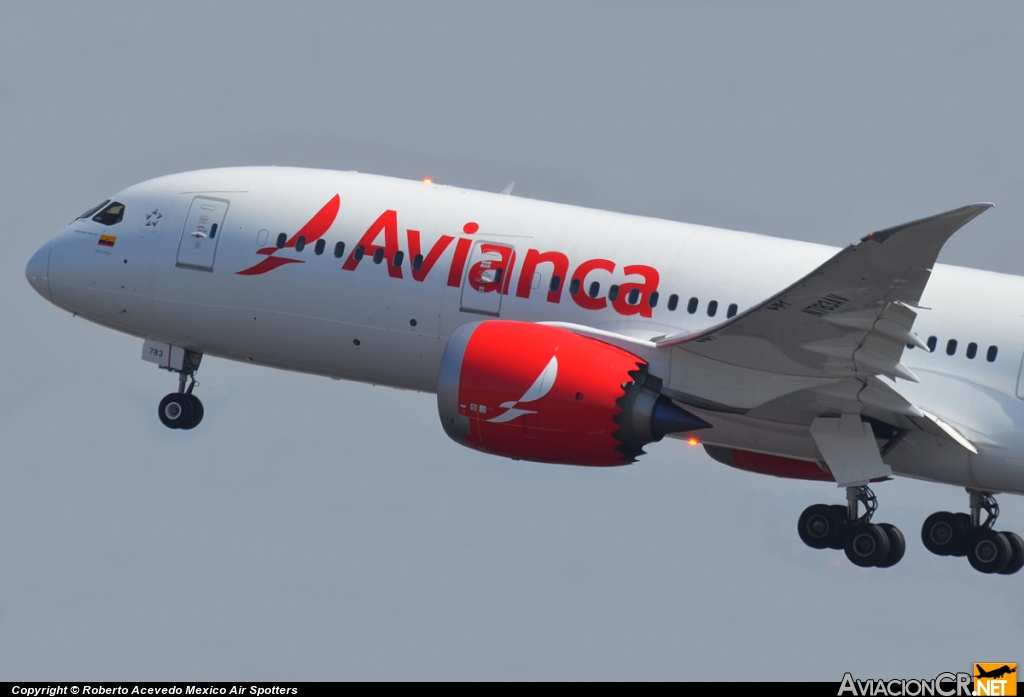 N783AV - Boeing 787-8 Dreamliner - Avianca