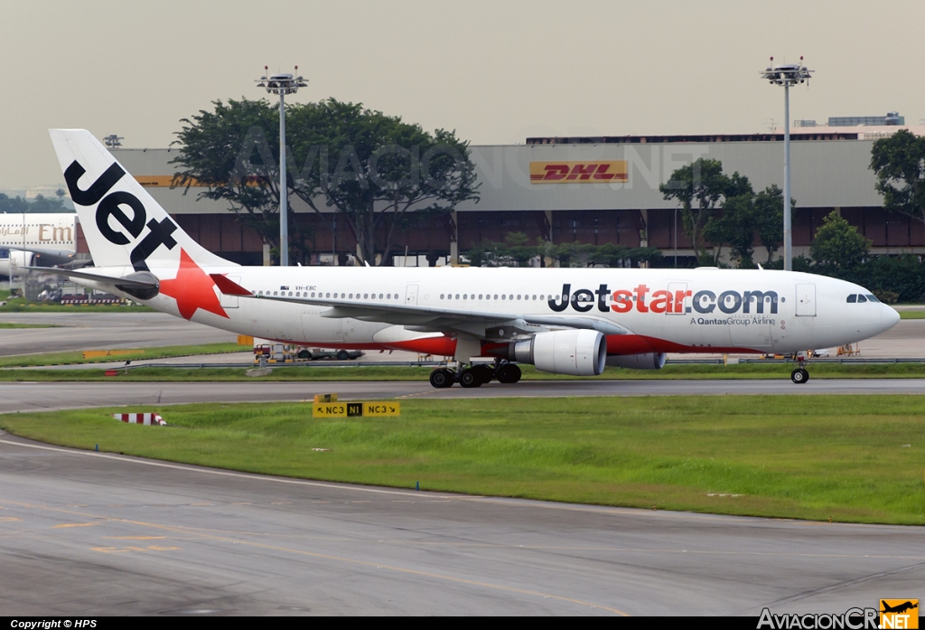 VH-EBC - Airbus A330-201 - Jetstar Airways