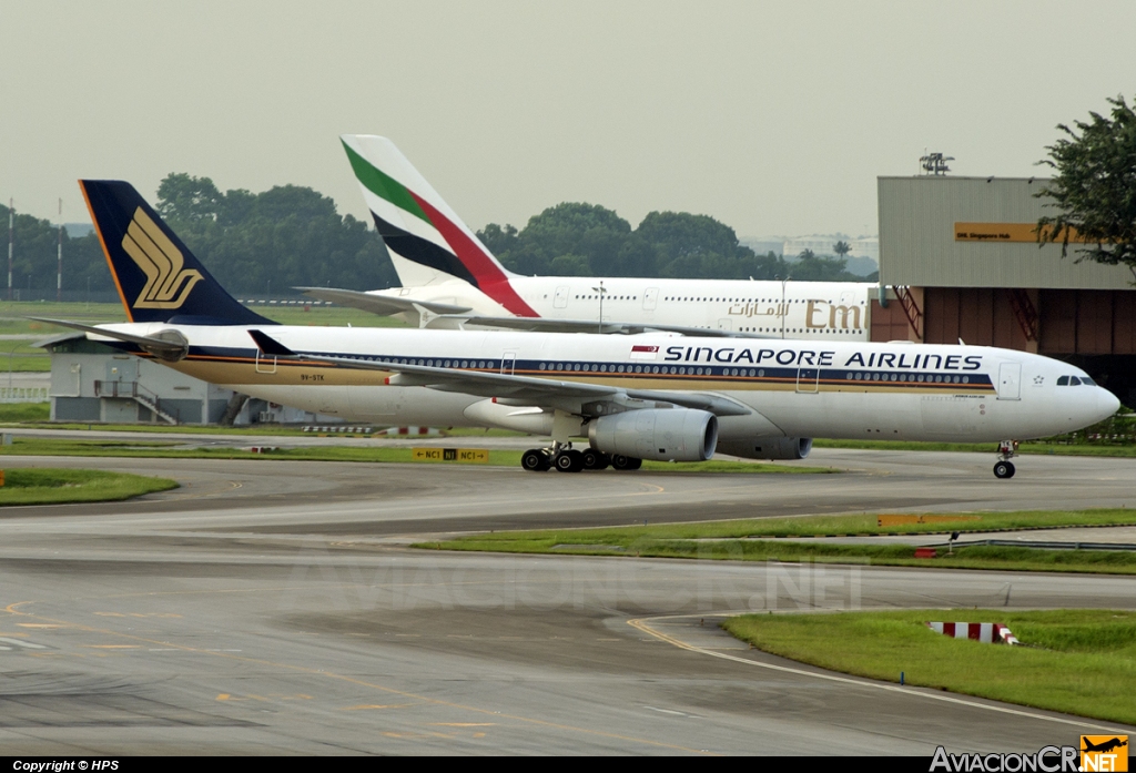 9V-STX - Airbus A330-343X - Singapore Airlines