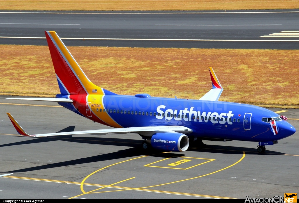 N7708E - Boeing 737-76N - Southwest Airlines